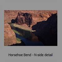 Horsehoe Bend - N-side detail